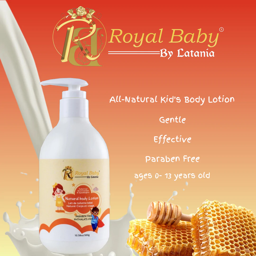 Royal Baby Kid's All-Natural Body Lotion