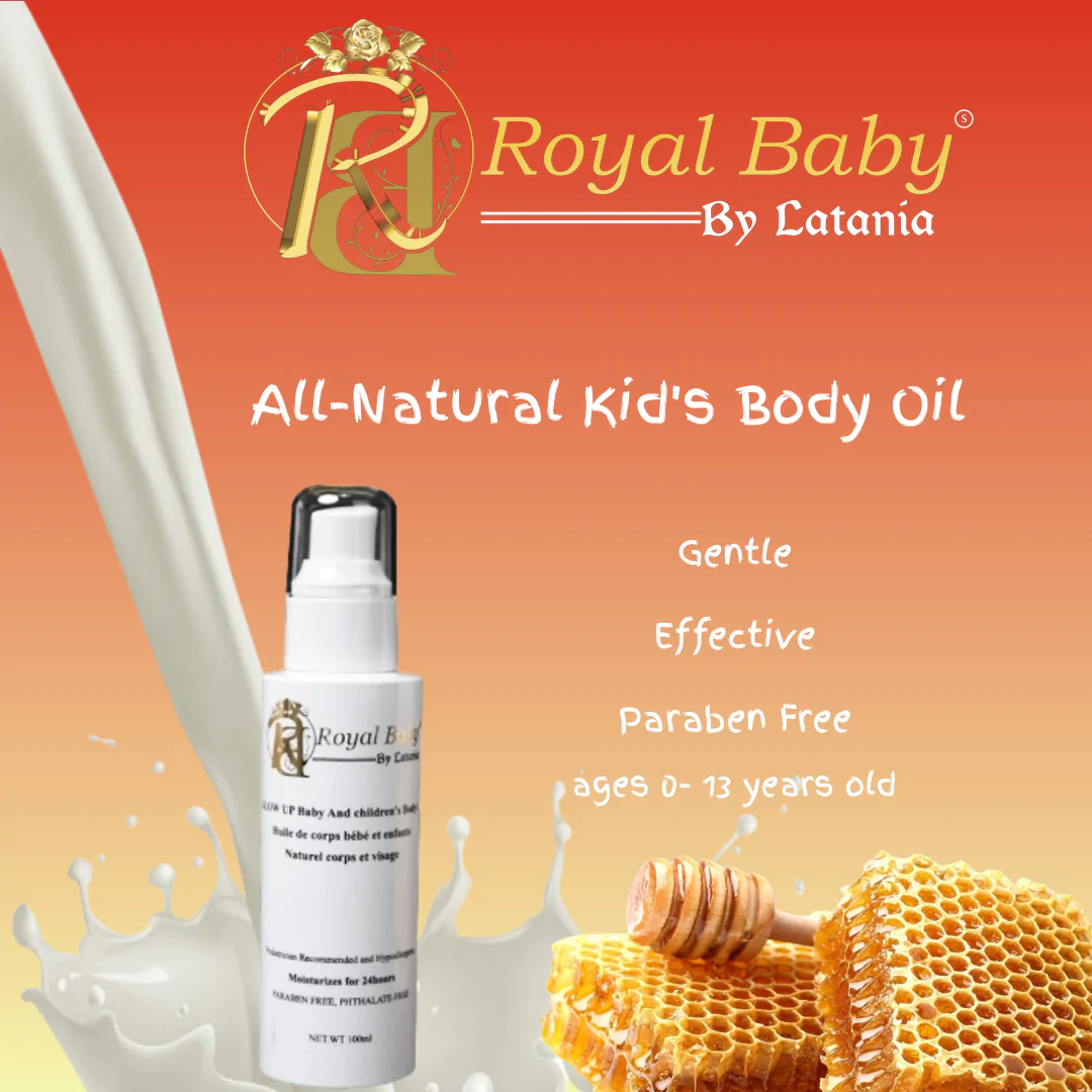 Royal Baby By LaTania Glo Up Children's Body Oil 100 ml